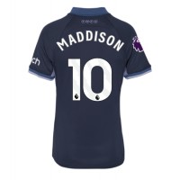 Stroje piłkarskie Tottenham Hotspur James Maddison #10 Koszulka Wyjazdowej dla damskie 2023-24 Krótki Rękaw